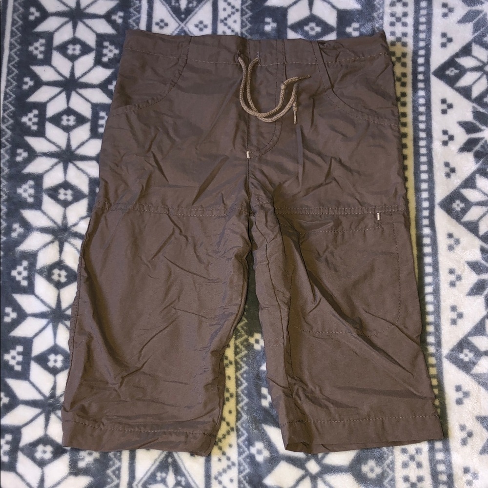 Brown Kids Casual lined cargo Bottoms
